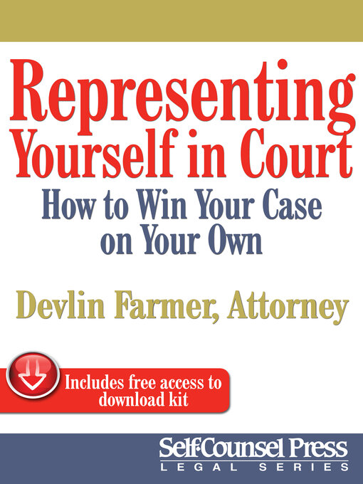 Title details for Representing Yourself In Court (US) by Devlin Farmer - Available